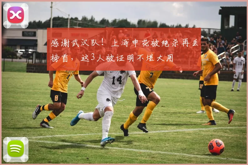 感谢武汉队！上海申花被绝杀再丢榜首，这3人被证明不堪大用